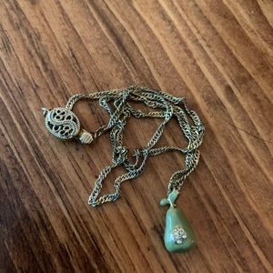 Pear necklace